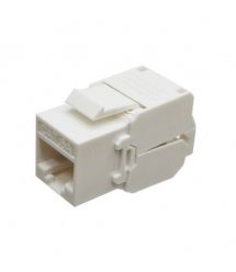 Модуль KeyStone RJ45 UTP, кат. 6A, безінструментний, Slim, LW
