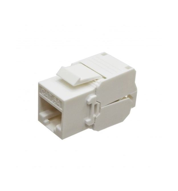 Модуль KeyStone RJ45 UTP, кат. 6a, Slim, LW