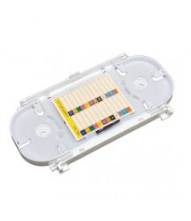 Сплайс-касета для 24 з’єднань, з кришкою та маркуванням, біла, LW