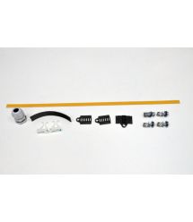 ВО патч-панель LAN1 з 12xLC Duplex адапт., 24 пігтейл., сплайс-касетами, MM, OM3-OM4, 1U