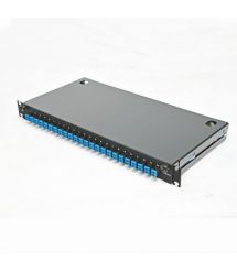 ВО патч-панель LAN1 з 24xLC Duplex адапт., 48 пігтейл., сплайс-касетами, SM, OS2, 1U