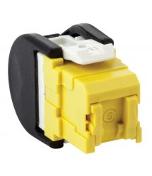 Модуль Keystone UTP RJ45 кат. 6, черный, Corning