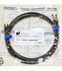 Патчкорд FC-UPC-LC-UPC MM (G50-OM3), 3.0 м, черный Duplex .