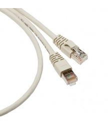 Патч-корд кат. 5e, RJ45-RJ45, серый, 2м, F-UTP, LSZH