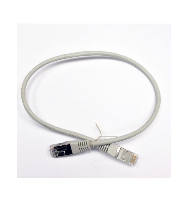 Патч-корд U-FTP, 3 м, кат. 6А, 30AWG Slim, LW