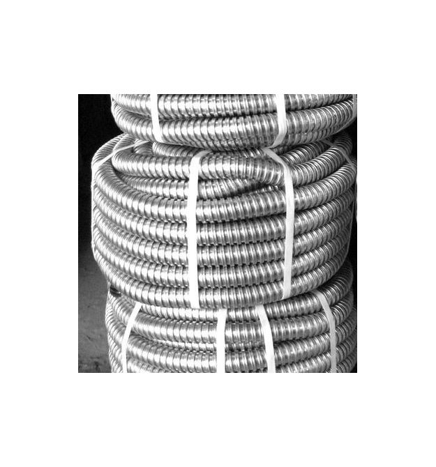 Металлорукав, D26,0-20,7 мм (50 м) оцинкованный с протяжкой, ЭМС, цена за 1 м