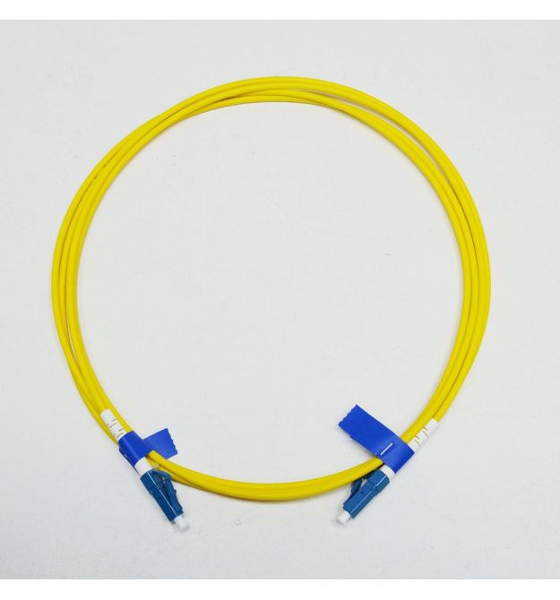 Патчкорд LC-UPC-LC-UPC SM 1м Simplex, Slim (2мм)