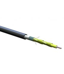 ВО кабель U-DQ(ZN)(SR)H 1x12 E9 SMF-28e+® ITU G652.D CT 3.0, гофр. броня, LSZH-FRNC (Eca)