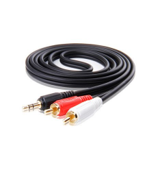 Межблочный кабель Mini Jack - 2RCA SKY SOUND RC-001 (1.5m) PRO