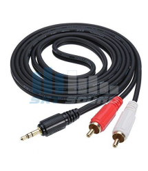 Межблочный кабель Mini Jack - 2RCA SKY SOUND RC-002 (3m) PRO