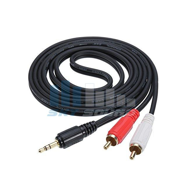 Межблочный кабель Mini Jack - 2RCA SKY SOUND RC-002 (3m) PRO