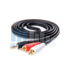 Межблочный кабель Mini Jack - 2RCA SKY SOUND RC-002 (3m) PRO