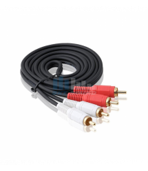 Межблочный кабель 2RCA - 2RCA SKY SOUND CC-001 (1,5m)