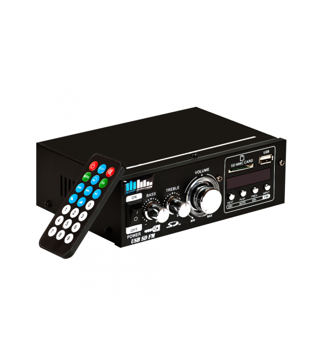 Усилитель мощности SKY SOUND SD-088 (2*30W) Bluetooth