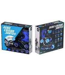 NEON Ролики Combo Skates[Синий (Размер 30-33)]