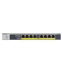 NETGEAR Коммутатор GS108LP 8xGE PoE+, неуправляемый