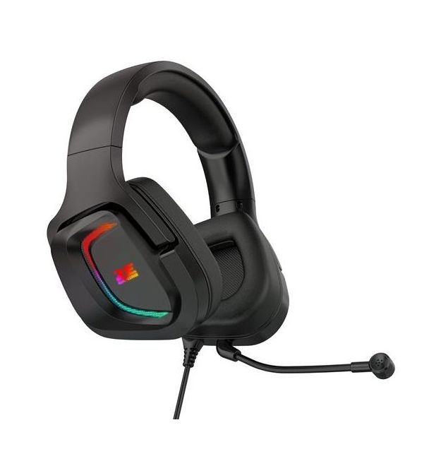 2E Gaming Гарнітура ігрова HG340, mini-jack/dual 3.5mm, RGB, 2м, чорний