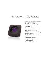 Маршрутизатор NETGEAR MR1100 Nighthawk M1 AC1000