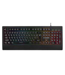 Клавіатура ігрова 2E Gaming KG330 LED USB Black Ukr