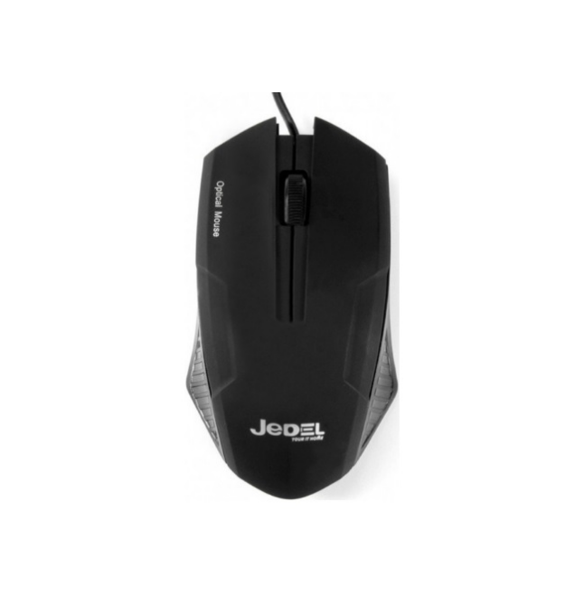 Мышка компьютерная проводная JEDEL M61, Black
