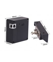 Мебельный RFID замок SEVEN LOCK SL-7733B Bluetooth