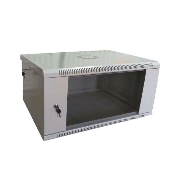 Шкаф коммутационный Hypernet WMNC-4U-FLAT настенный 4U 600x450 разборной