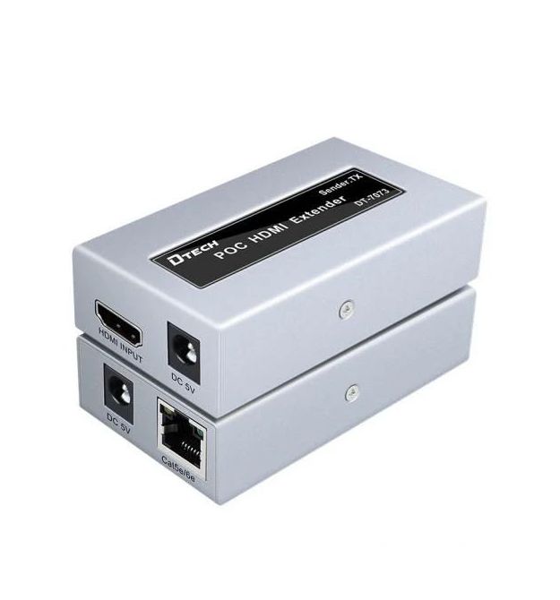 Удлинитель HDMI сигнала по витой паре DT-7073