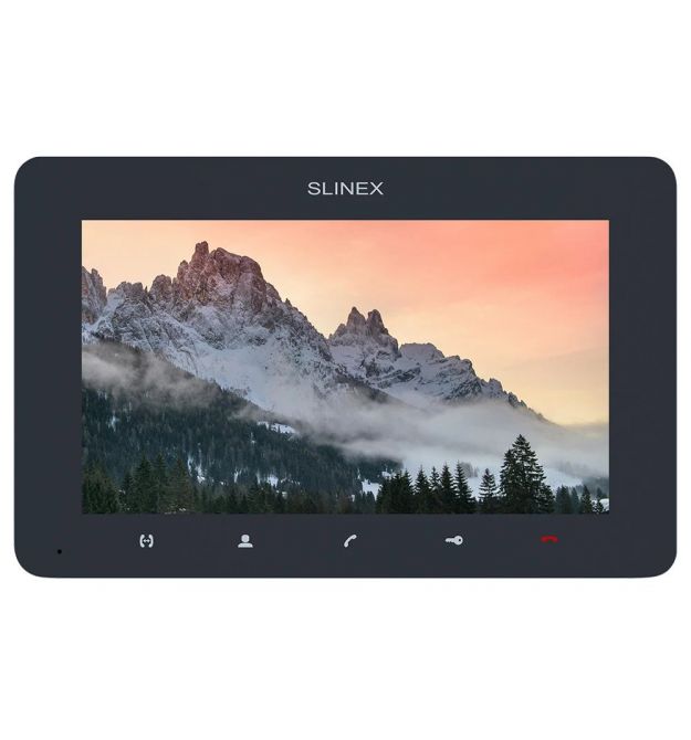 Відеодомофон Slinex SM07 MHD (темно-сірий)