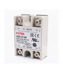 Твердотельное реле Fotek SSR-25AA 25А 24-380В AC