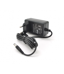Импульсный адаптер питания 24В 1А (24Вт) штекер 5.5 - 2.5 длина 1м, Q50, Black