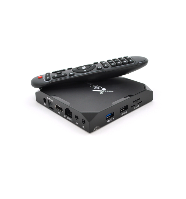 Медиа приставка X96-Max Plus 4 - 32G Smart TV Box ( Android 9.0, ОЗУ 4 Гб, 32Гб встроенной памяти,4-х ядерный процессор Amlogic
