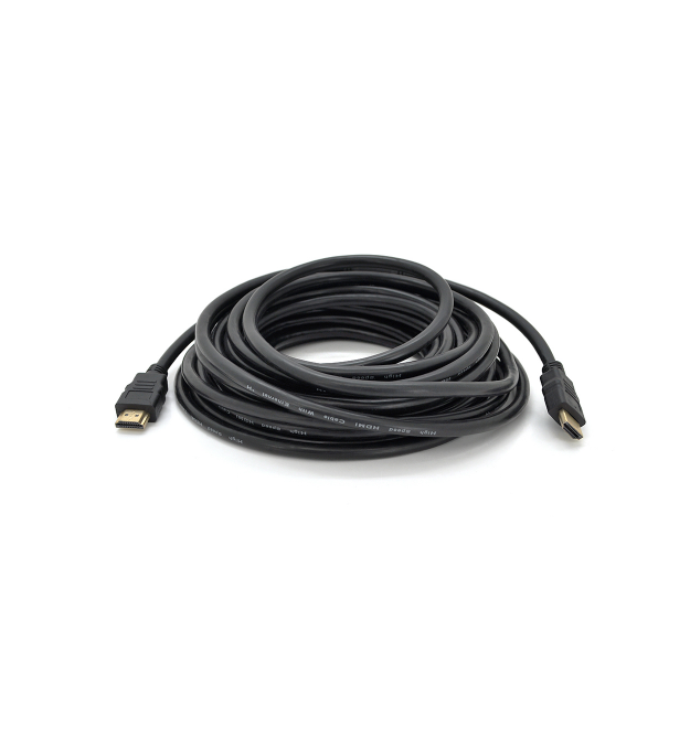 Кабель Ritar Premium PL-HD94 HDMI-HDMI Ultra HD 1080P, 20.0m, v1,4, OD-8.0mm, с фильтром, круглый Black, коннектор Gold, Box, Q2