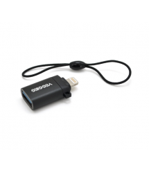Переходник VEGGIEG TC-117, USB 3.0 OTG - Lighting (Male) , Silver, Пакет