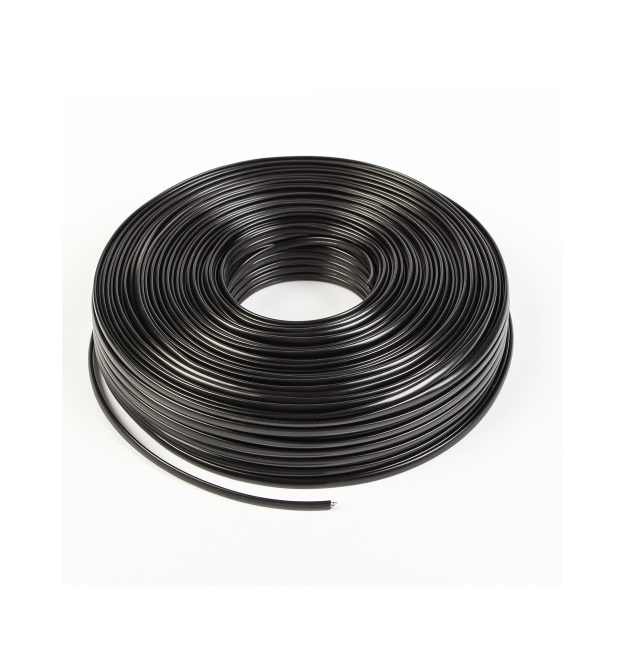 Кабель КНПЭ FTP (4*2*0.51) 4p 24 AWG, Ritar, (CCA), изоляция ПЭ, экран для нар. работ, 50м, Black, Corton BOX