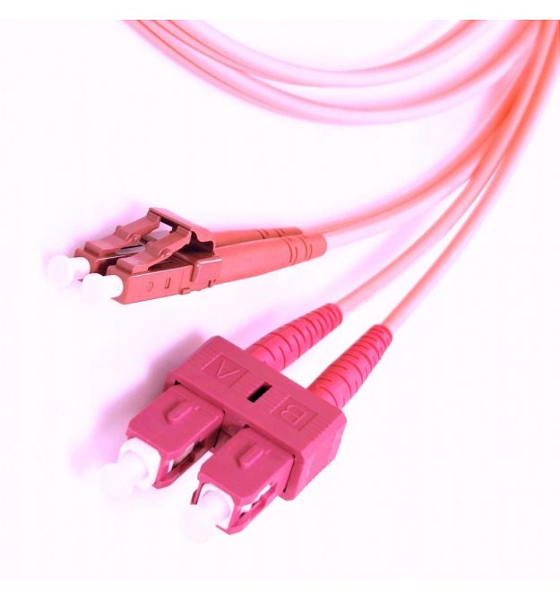 Патчкорд SC-UPC-LC-UPC MM (G50-OM4) 15м Duplex