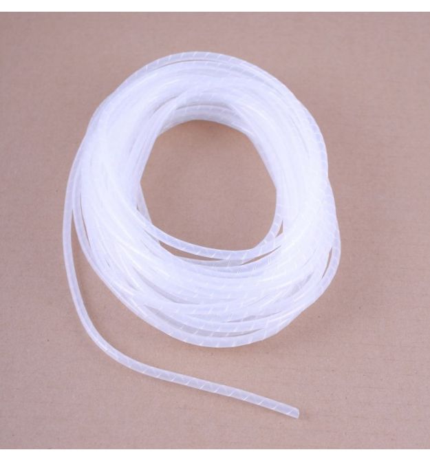 Організатор для уклад. каб. у джгут, спіральний, ПВХ, д. 4.5 мм, 10 м, KSS