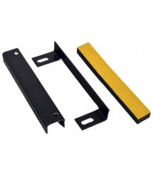 Планка с резиновым уплотнителем для бокса FOBSM, черная