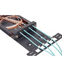 Планка с резиновым уплотнителем для бокса FOBSM, черная