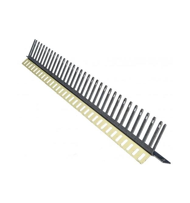 Скоба-тримач плінтів (до 32 шт.) з закритим кабельним організатором