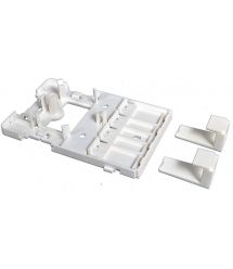 Розетка 4 порт. настінна (1хST-FC, 2xSC Simplex-LC Duplex, 1xRJ45) без ВО адаптерів