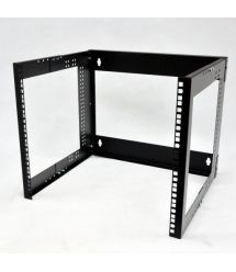 Кронштейн настінний 19" 9U, глиб. 280…480мм, чорний