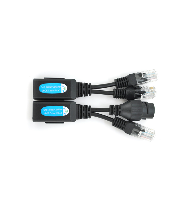 Splitter - Combiner RJ-45 POE Разветвитель сигнала 2 устройства по одному кабелю с поддержкой POE (Пара)