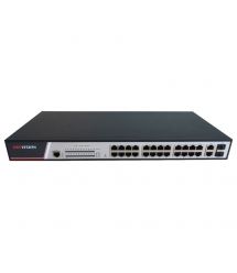 управляемый коммутатор PoE с 24 портами Fast Ethernet DS-3E2326P