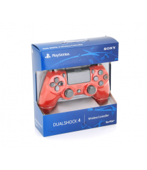 Бездротовий геймпад для PS4 SONY Wireless DUALSHOCK 4 (Red), 3.7V, 500mAh, Blister