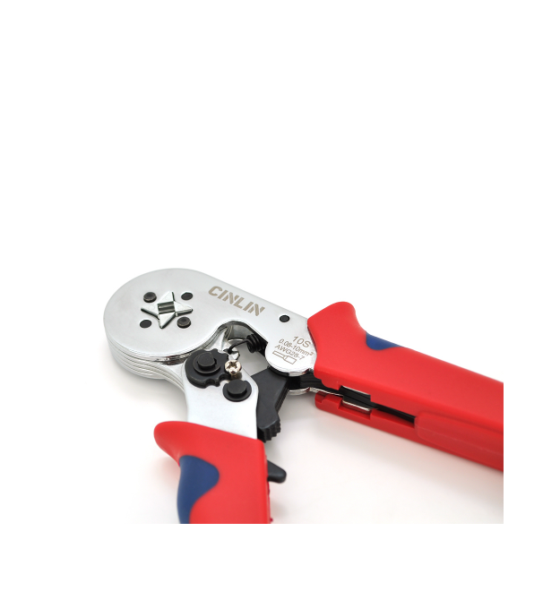Кримпер CINLINELE HCS8 10SA для обтиску кабельного наконечника, 0.25-10mm2, Red