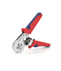 Кримпер CINLINELE HCS8 10SA для обжима кабельного наконечника, red + набор кабельных наконечников (VE0508,VE7508,VE1008,VE1508,V