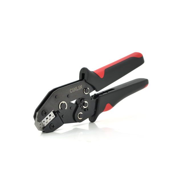 Инструмент обжимной SN-2549 для обжимки клемм, 0.14-1.5mm2, Black-red