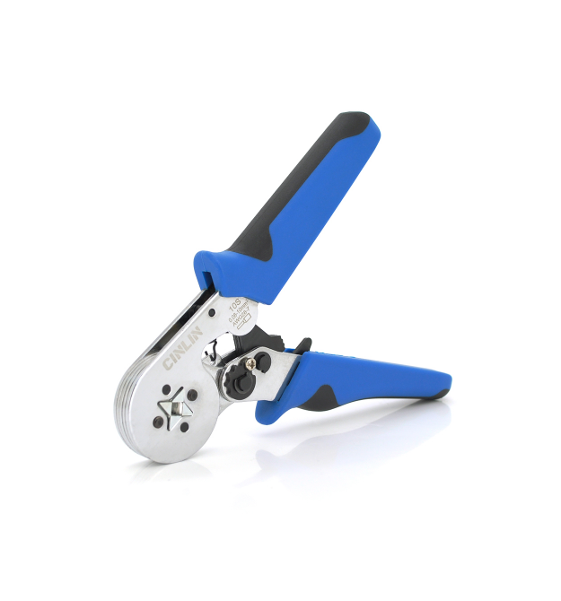 Кримпер CINLINELE HCS8 10S для обжима кабельного наконечника, 0.08-10mm2, Blue