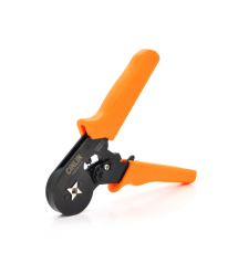 Кримпер CINLINELE HCS8 6-4 для обжима кабельного наконечника, orange + набор кабельных наконечников (VE0508,VE7508,VE1008,VE1508