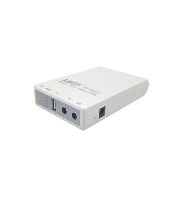 UPS для роутеров - коммутаторов ECO-1825, 18W, OUT:USB-5V, DC-5V - 9 - 12V, POE-15 - 24V, 1 - 2A, LiFePo4 8000mAh, 160x105x33mm